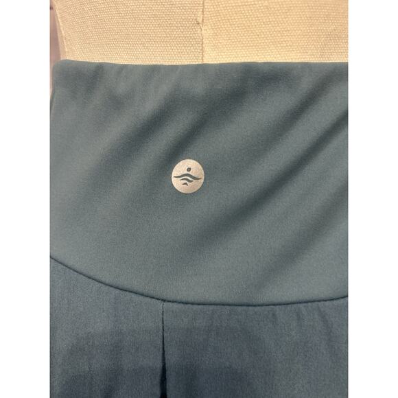 Title: Halara Asymmetrical Skirt with Built-In Shorts | Size Small | Blue - Picture 5 of 7